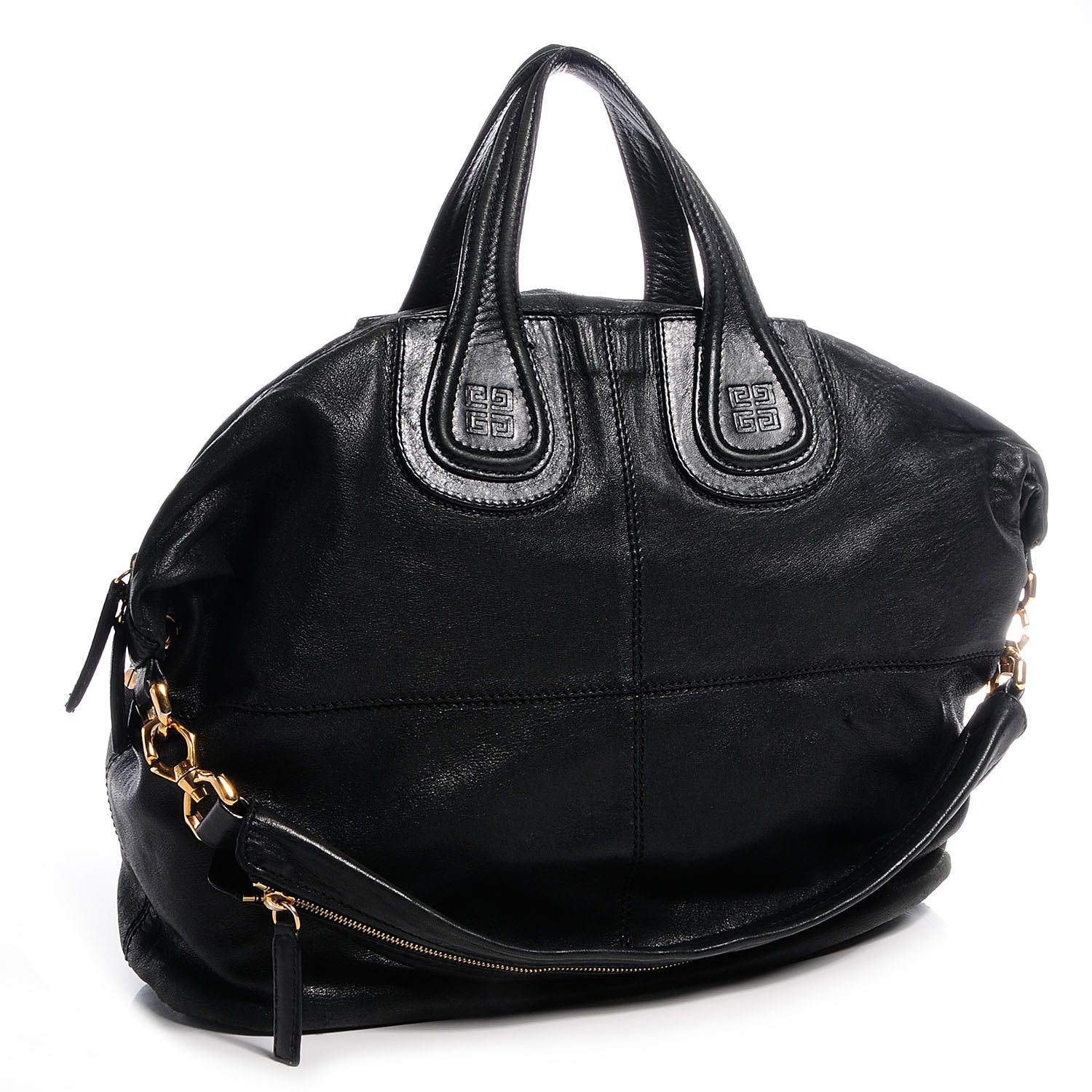 Givenchy Leather Studded Large Nightingale Black 3 of 7