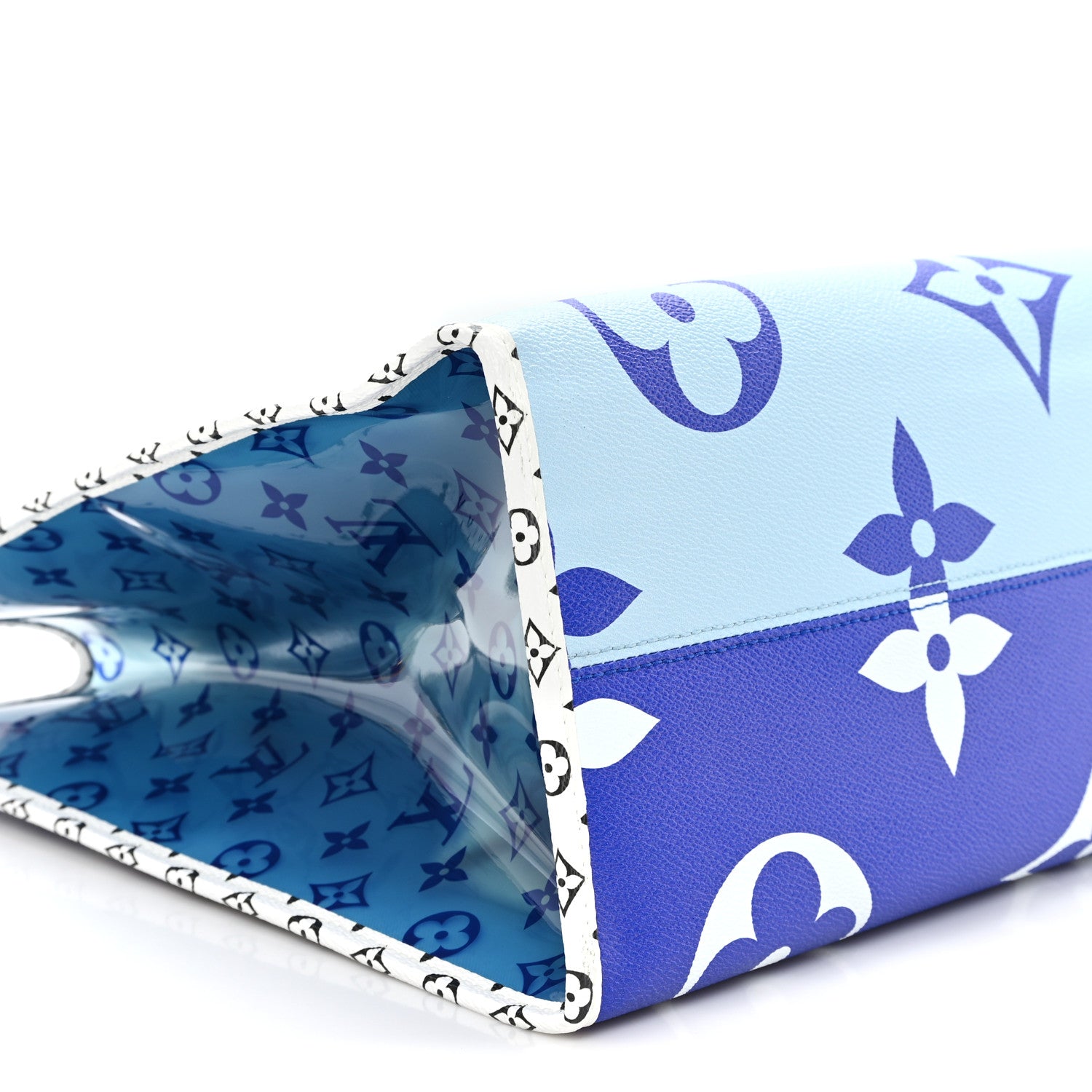 Louis Vuitton Monogram Giant Saint Barth Onthego Blue 8 of 11