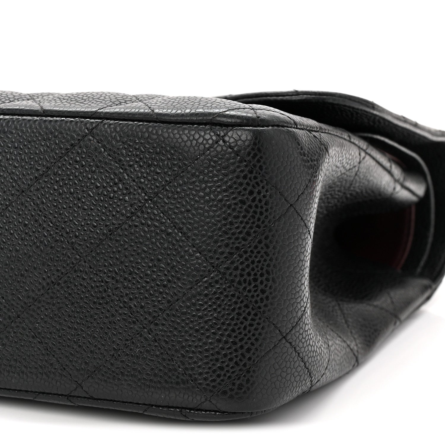 Chanel Caviar Quilted Jumbo Double Flap Black 10 of 10