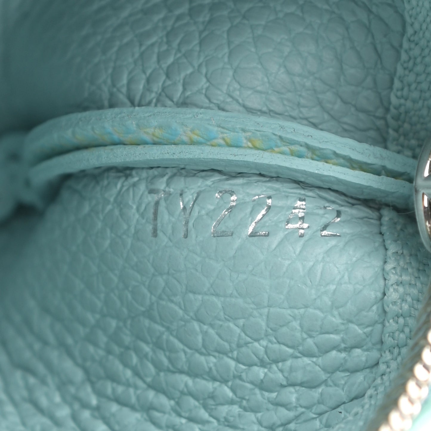 Empreinte Monogram Summer Stardust Key Pouch Water Green