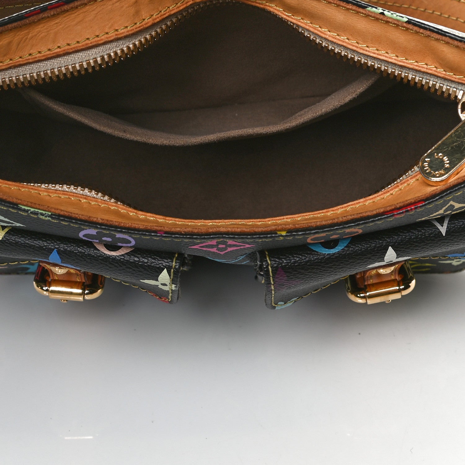 Louis Vuitton Monogram Multicolor Lodge PM Black 5 of 16