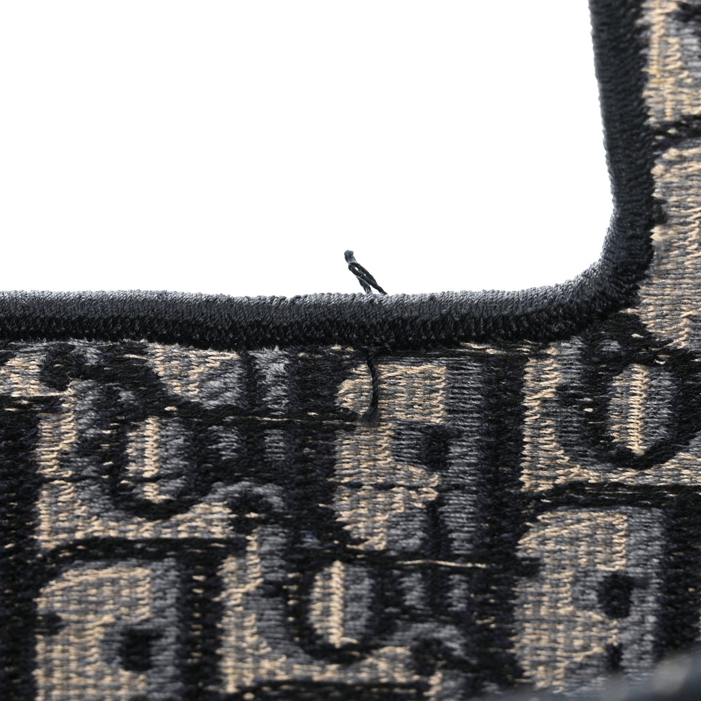 Oblique Mini Book Tote Blue Multicolor