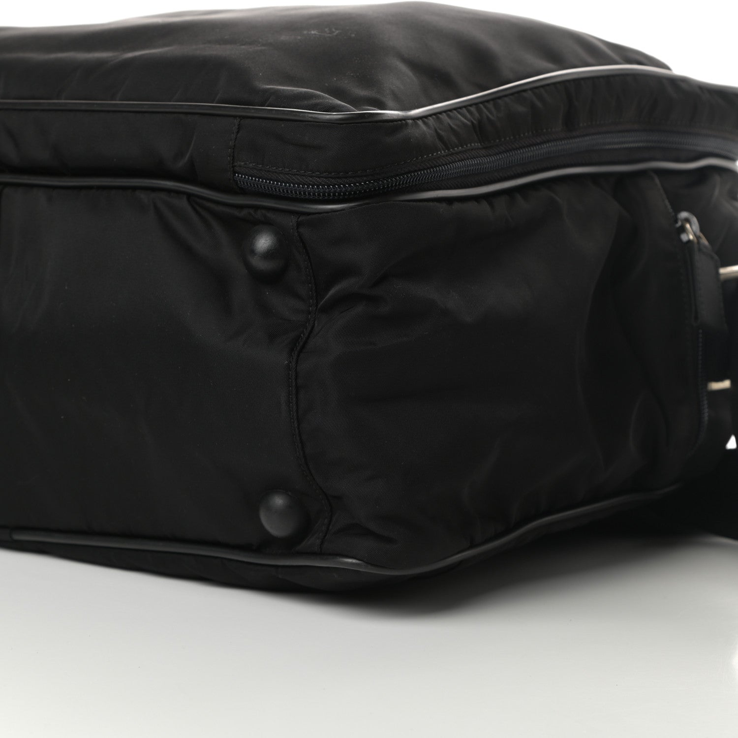 Prada Tessuto Nylon Travel Briefcase Black 10 of 11