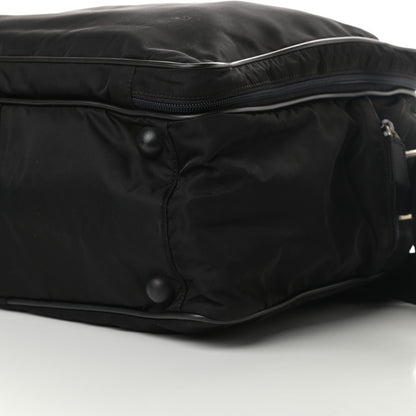 Prada Tessuto Nylon Travel Briefcase Black 10 of 11