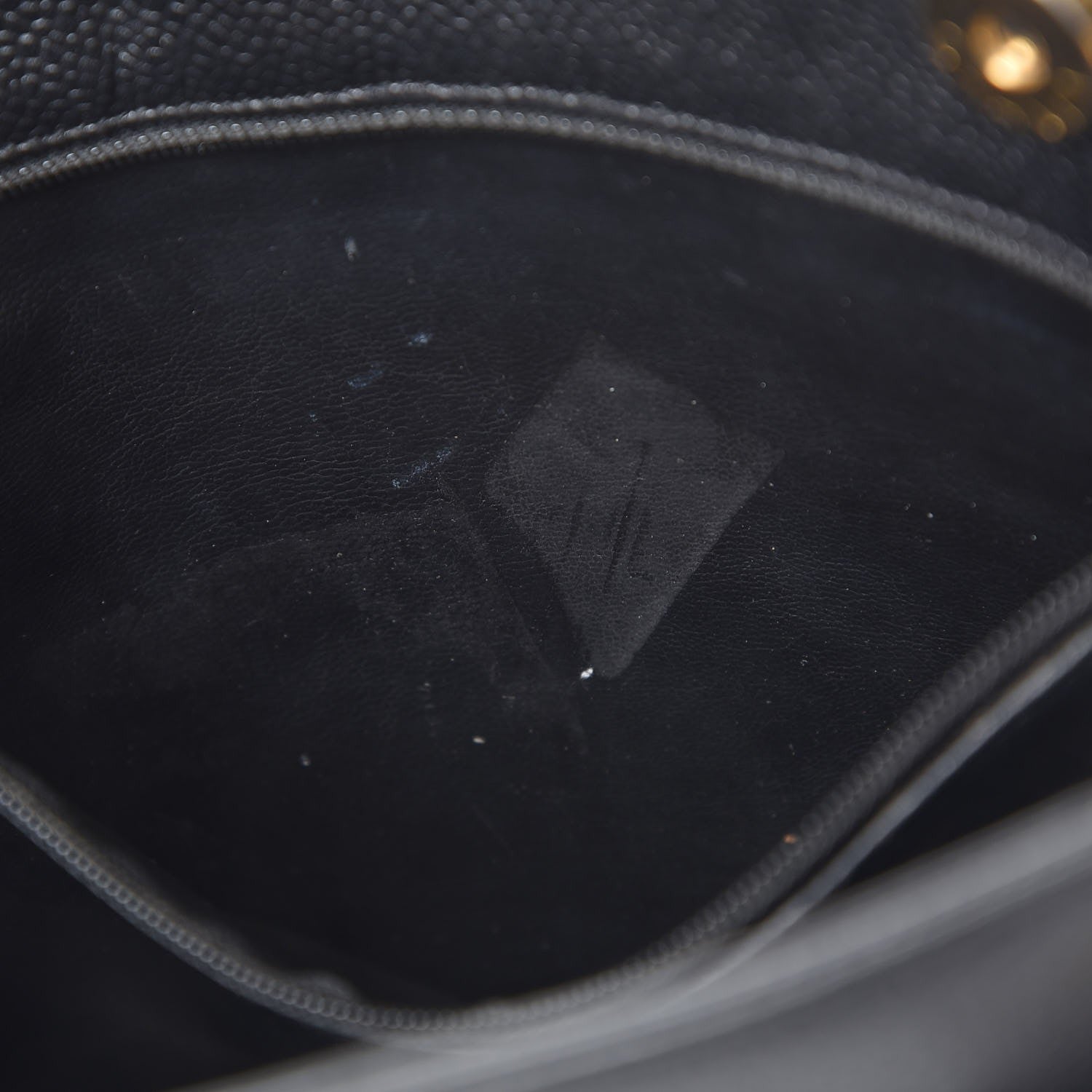 Chanel Caviar Shoulder Bag Black 14 of 14
