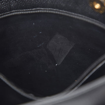 Chanel Caviar Shoulder Bag Black 14 of 14