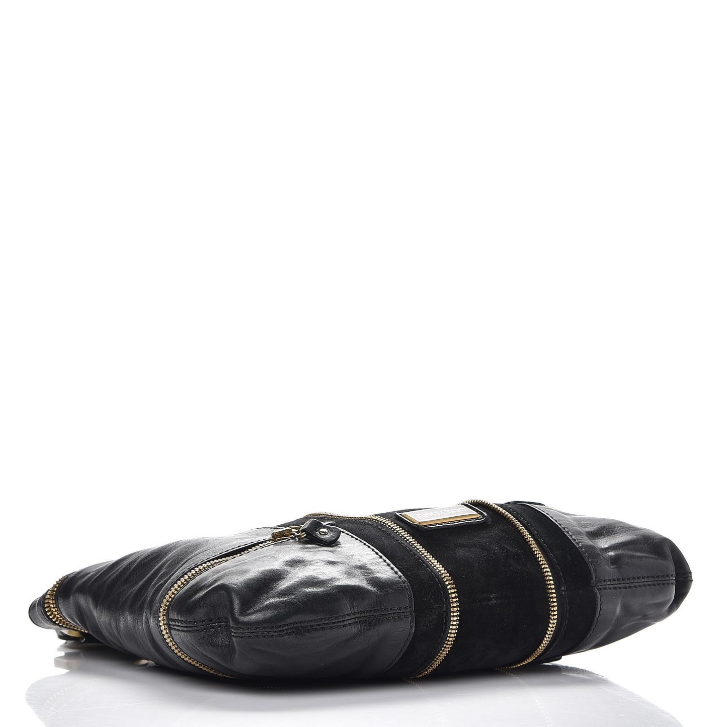 Calfskin Suede Mona Tote Black