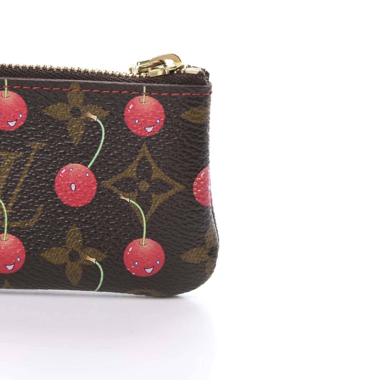 Monogram Cerises Key Pouch