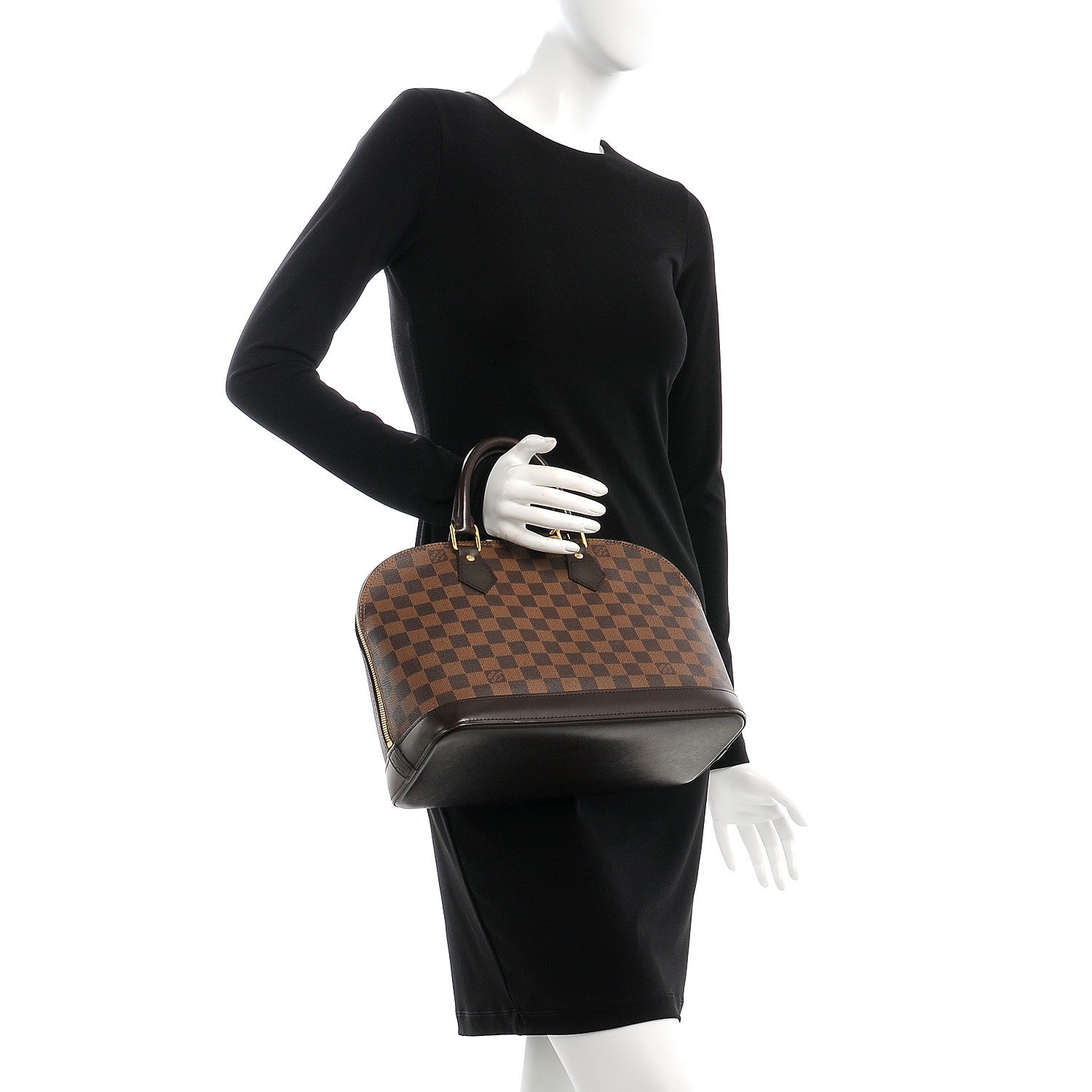 Louis Vuitton Damier Ebene Alma PM 2 of 10
