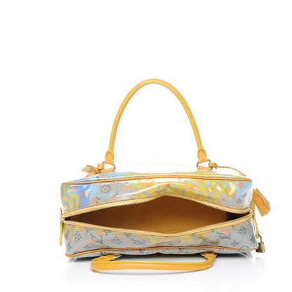 Louis Vuitton Monogram Pulp Defile Weekender PM Yellow 5 of 8