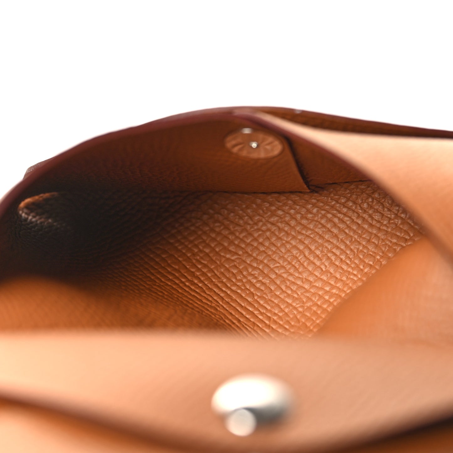 Epsom Calvi Duo Card Case Gold