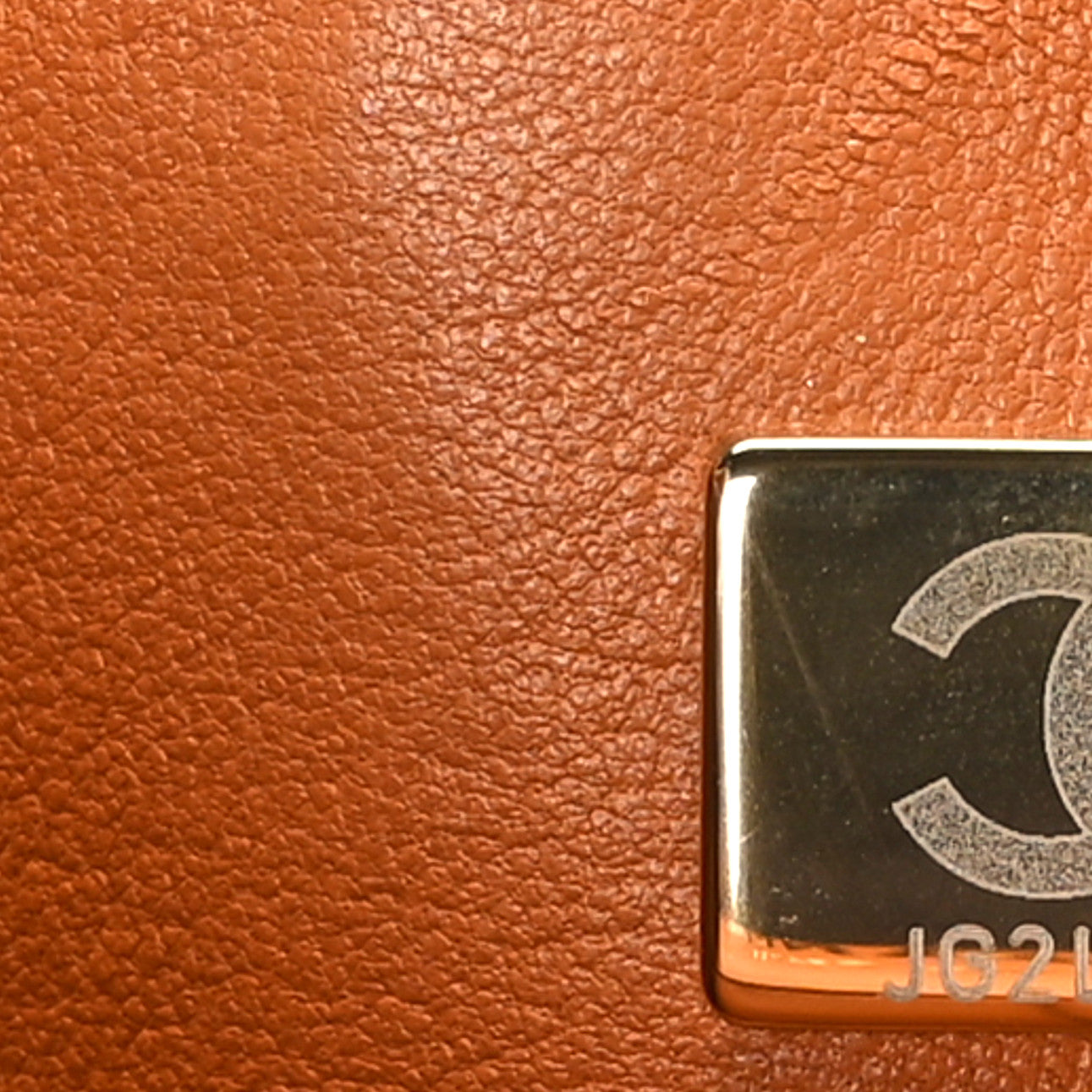 Chanel Caviar Quilted Medium Double Flap Light Brown 7 of 9