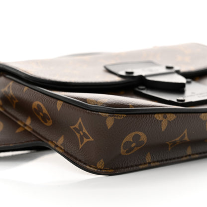Louis Vuitton Monogram Macassar S Lock Messenger 8 of 12
