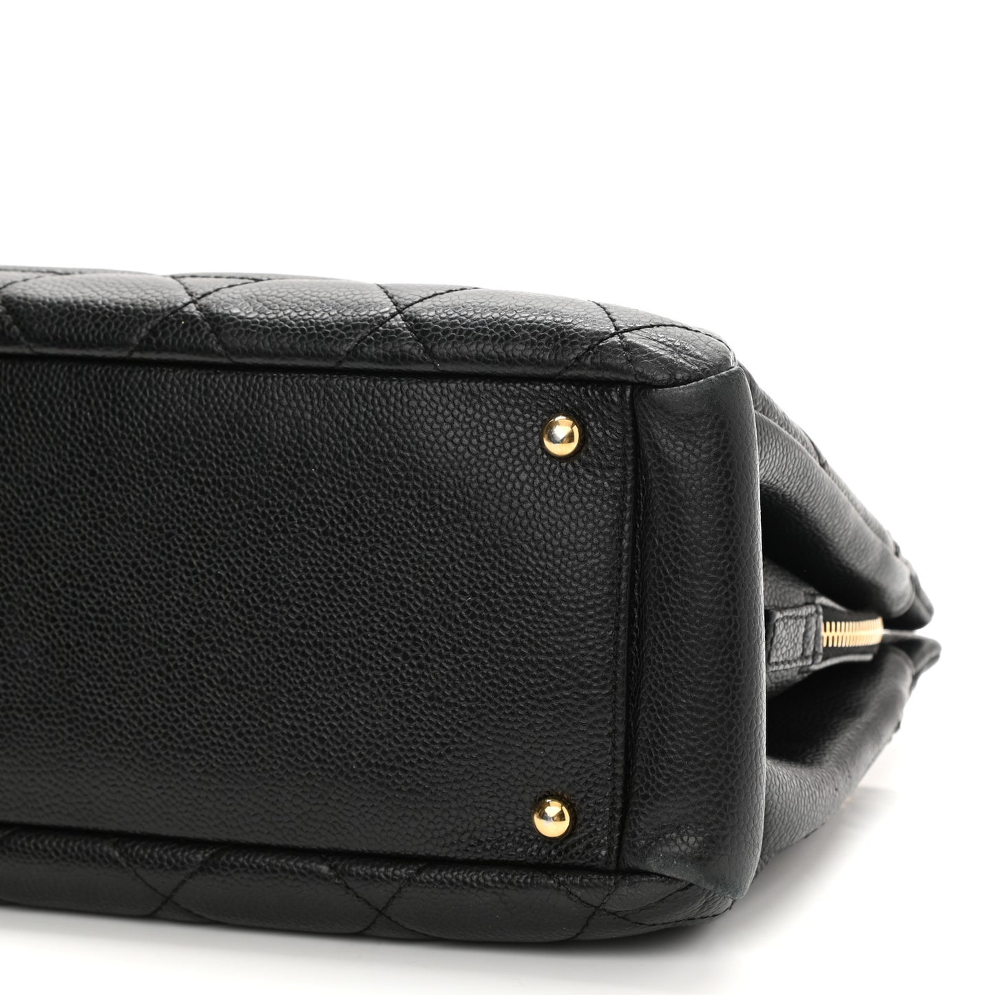 Caviar Quilted CC Timeless Soft Tote Black