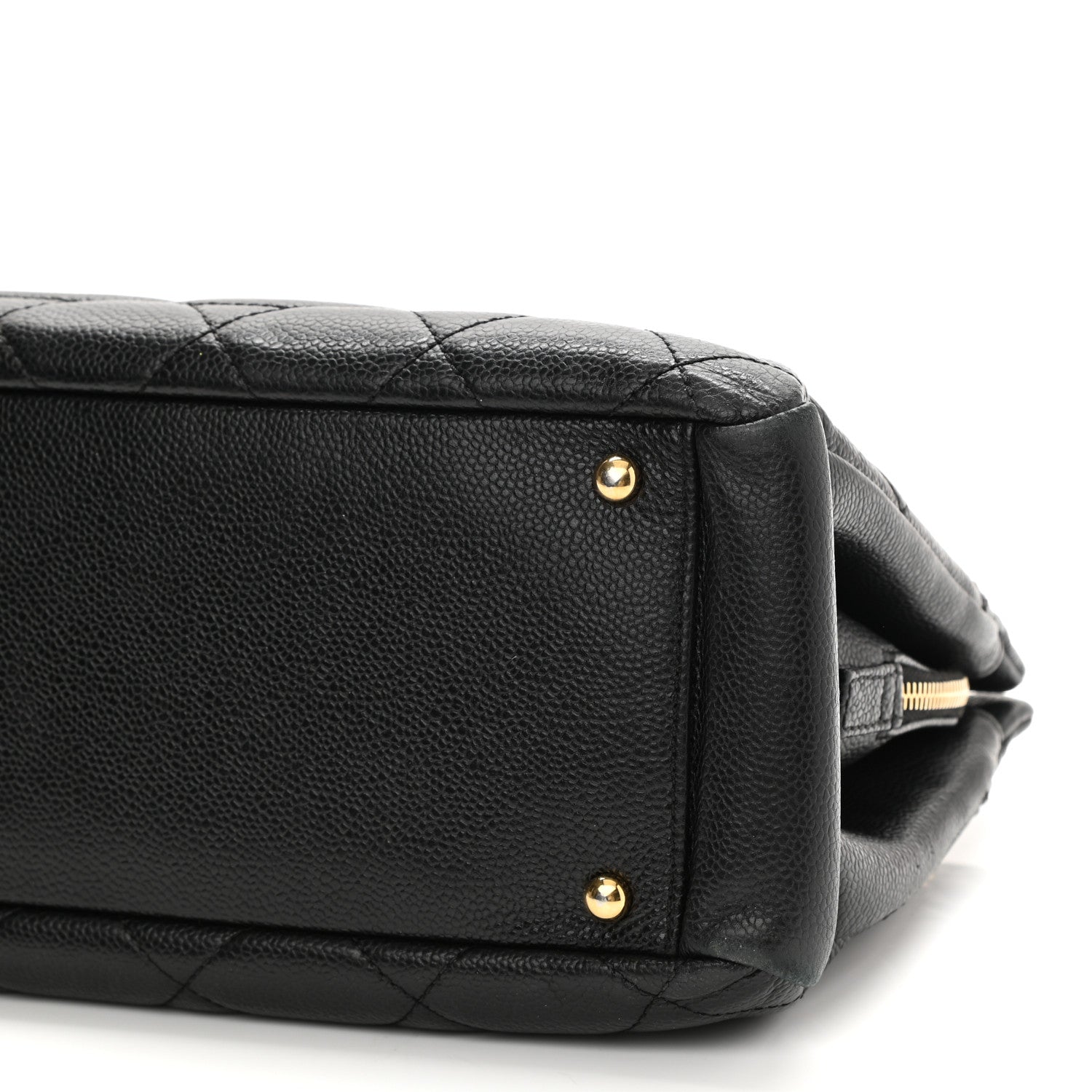 Chanel Caviar Quilted CC Timeless Soft Tote Black 10 of 11