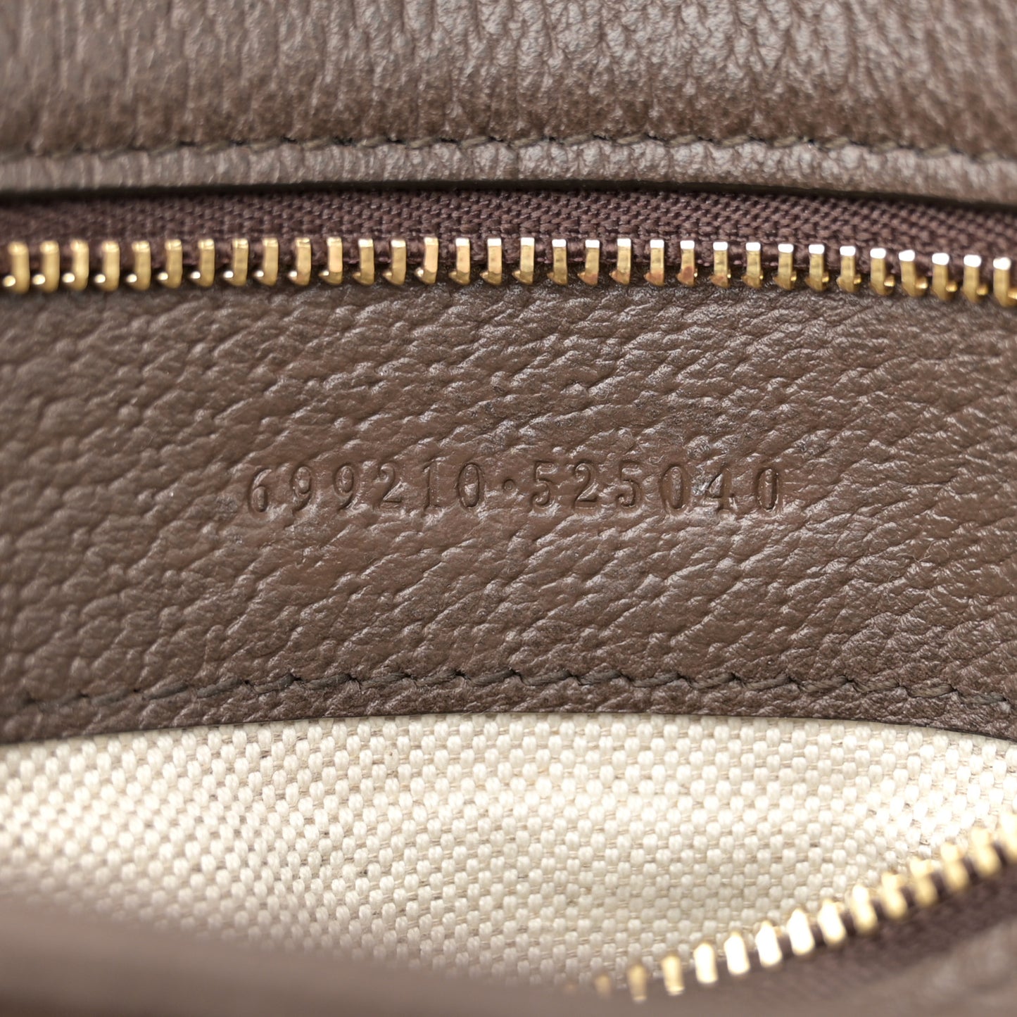 GG Supreme Monogram Textured Dollar Calfskin Web Medium Blondie Top Handle Shoulder Flap Bag Beige Ebony New Acero