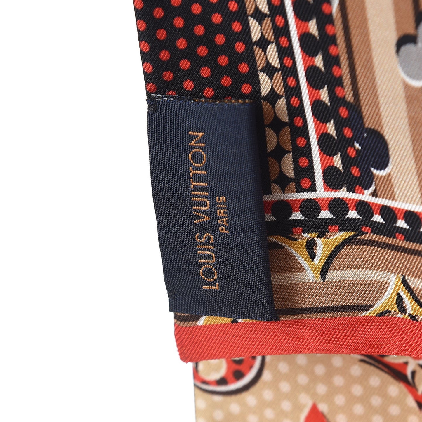 Silk Monogram Mondots Bandeau