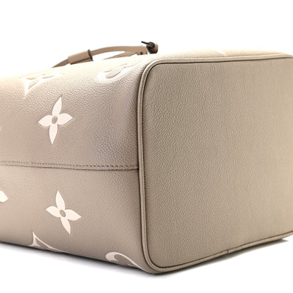 Louis Vuitton Empreinte Monogram Giant Neonoe MM Tourterelle Creme 6 of 10