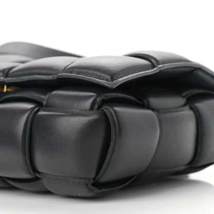 Bottega Veneta Nappa Maxi Intreccio Padded Cassette Crossbody Bag Black 10 of 14