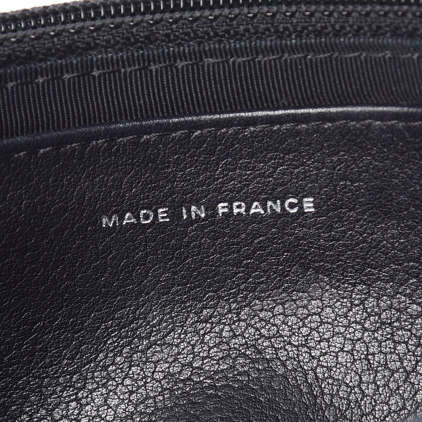 Caviar Half Moon Wallet On Chain WOC Black