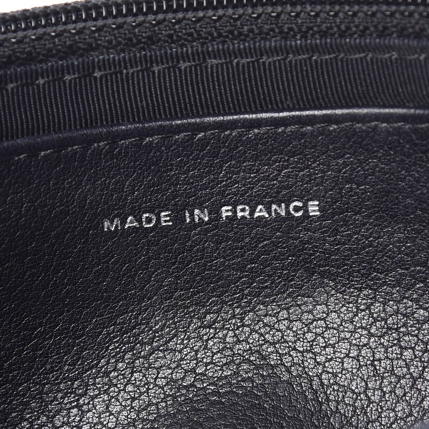 Chanel Caviar Half Moon Wallet On Chain WOC Black 7 of 12