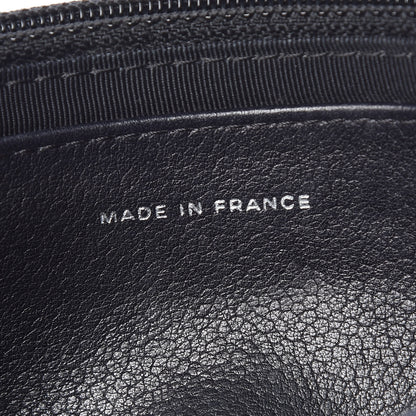 Chanel Caviar Half Moon Wallet On Chain WOC Black 7 of 12