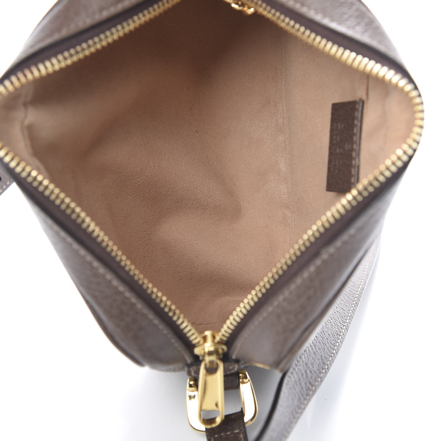 Gucci GG Supreme Monogram Web Mini Ophidia Shoulder Bag Brown 5 of 11