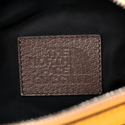 Gucci X THE NORTH FACE Econyl Nylon Belt Bag Black Ivory Crop 6 of 9