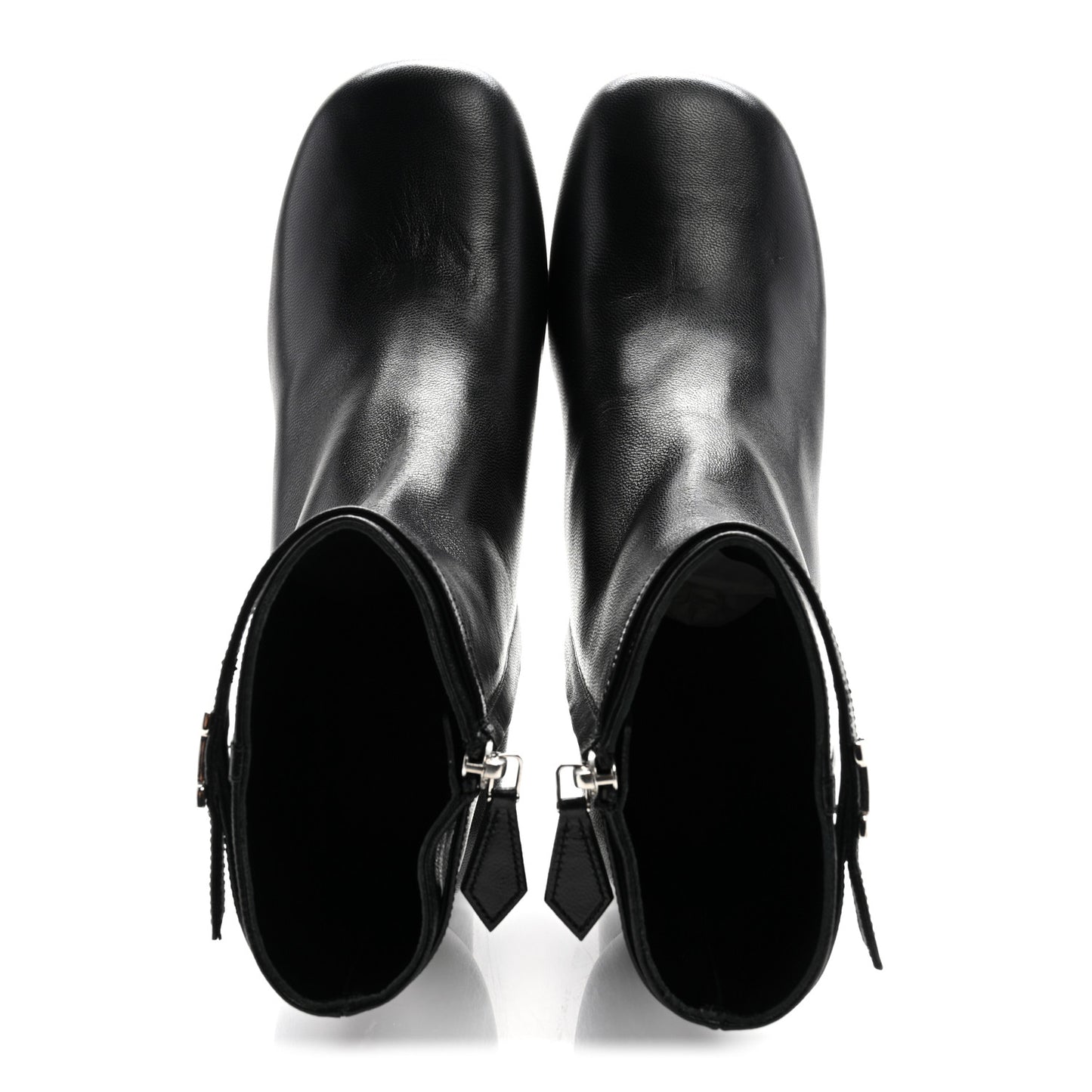 Calfskin Imperial 50 Ankle Boots 39 Black