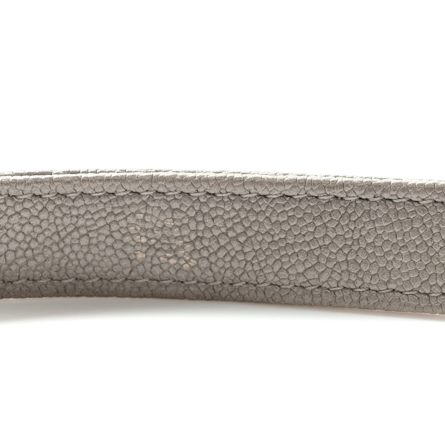 Chanel Caviar Quilted Boy Wallet On Chain WOC Grey 16 of 17