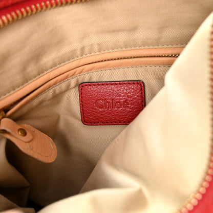 Chloe Calfskin Medium Paraty Red 6 of 11