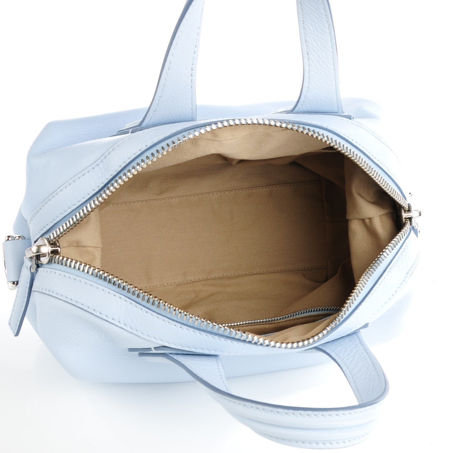 Givenchy Waxed Calfskin Small Nightingale Light Blue 7 of 9