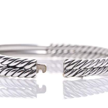 David Yurman Sterling Silver Single Loop Labyrinth Bracelet 5 of 5