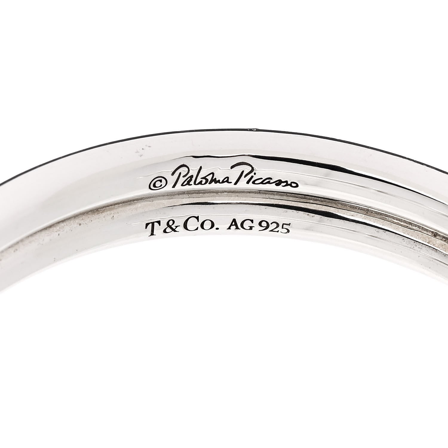 Tiffany Sterling Silver Paloma Picasso Knot Cuff Bracelet 3 of 4