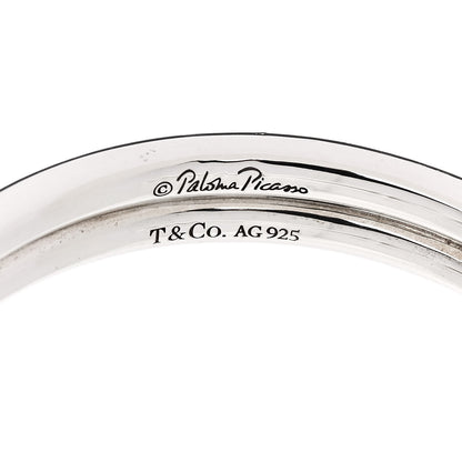 Tiffany Sterling Silver Paloma Picasso Knot Cuff Bracelet 3 of 4
