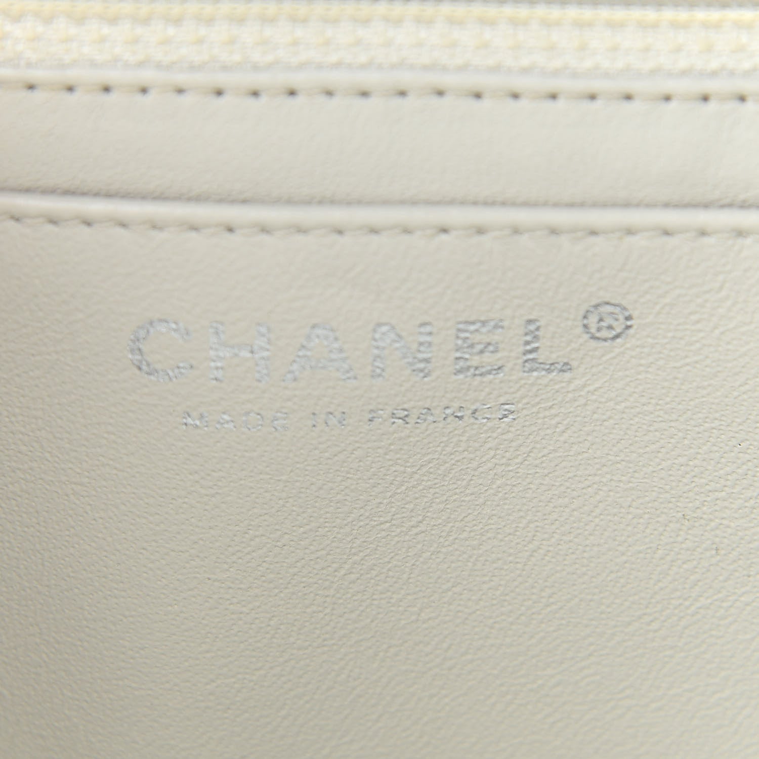 Chanel Caviar Quilted Maxi Single Flap White 5 of 8