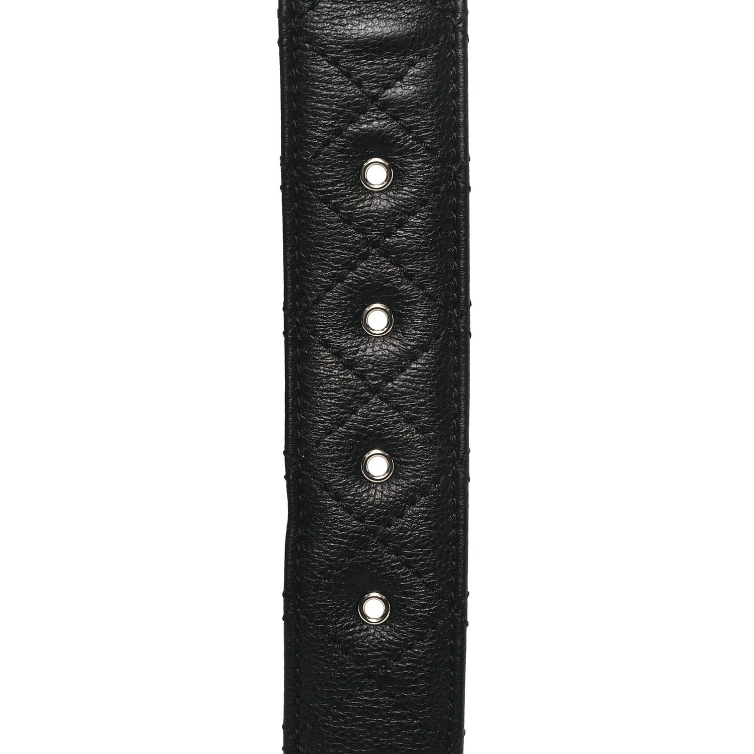 Chanel Caviar Quilted CC Chain Belt 95 38 Black 6 of 7
