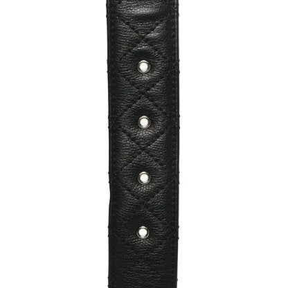 Chanel Caviar Quilted CC Chain Belt 95 38 Black 6 of 7