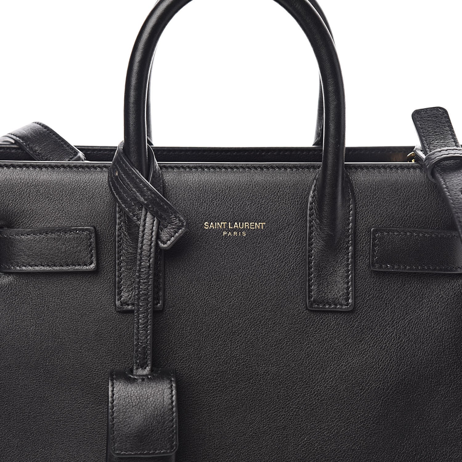 Saint Laurent Calfskin Nano Sac De Jour Black 9 of 9