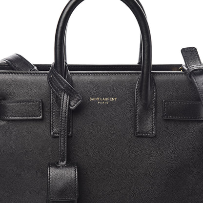 Saint Laurent Calfskin Nano Sac De Jour Black 9 of 9