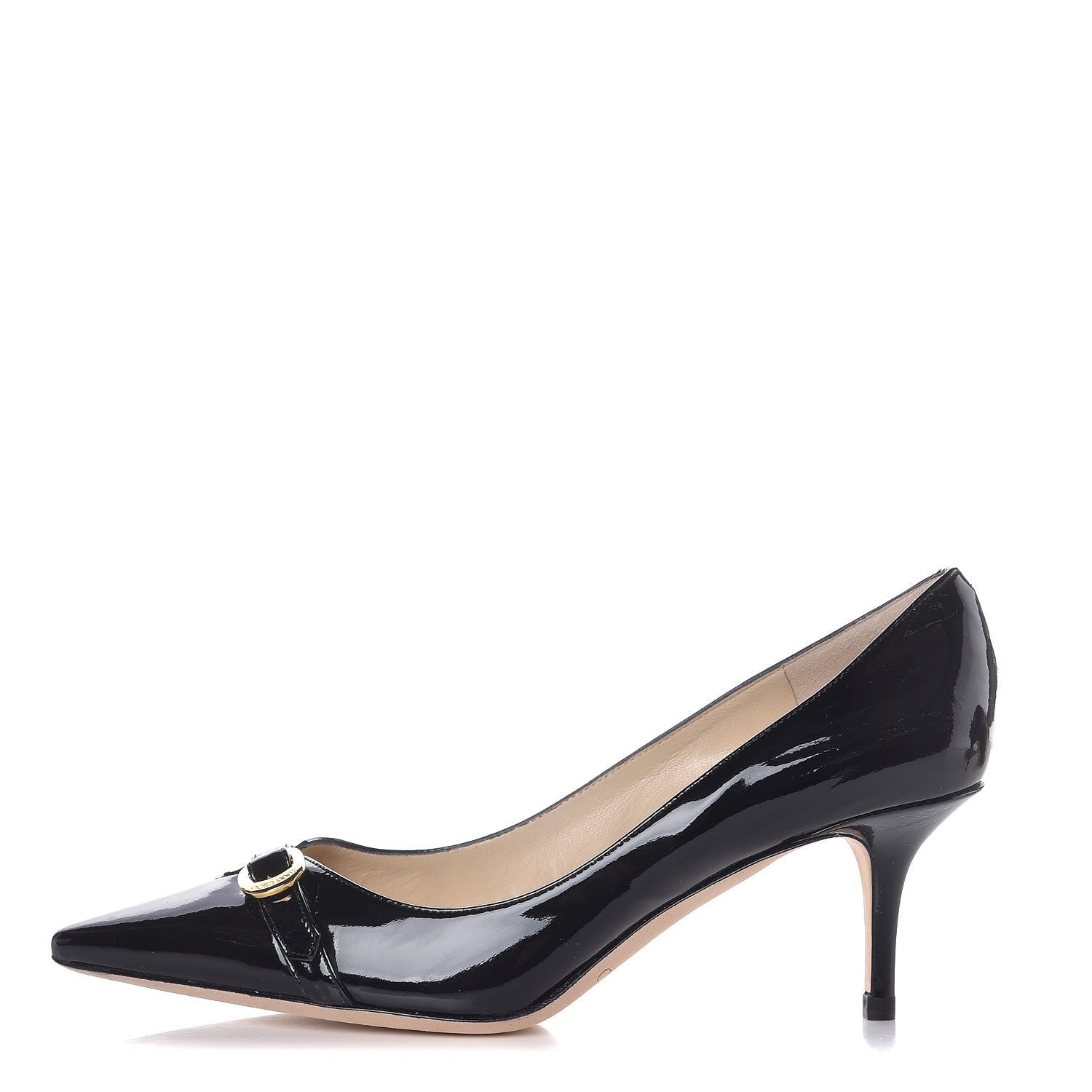 Jimmy Choo Patent Jacob Pumps 37.5 Black 1 of 11