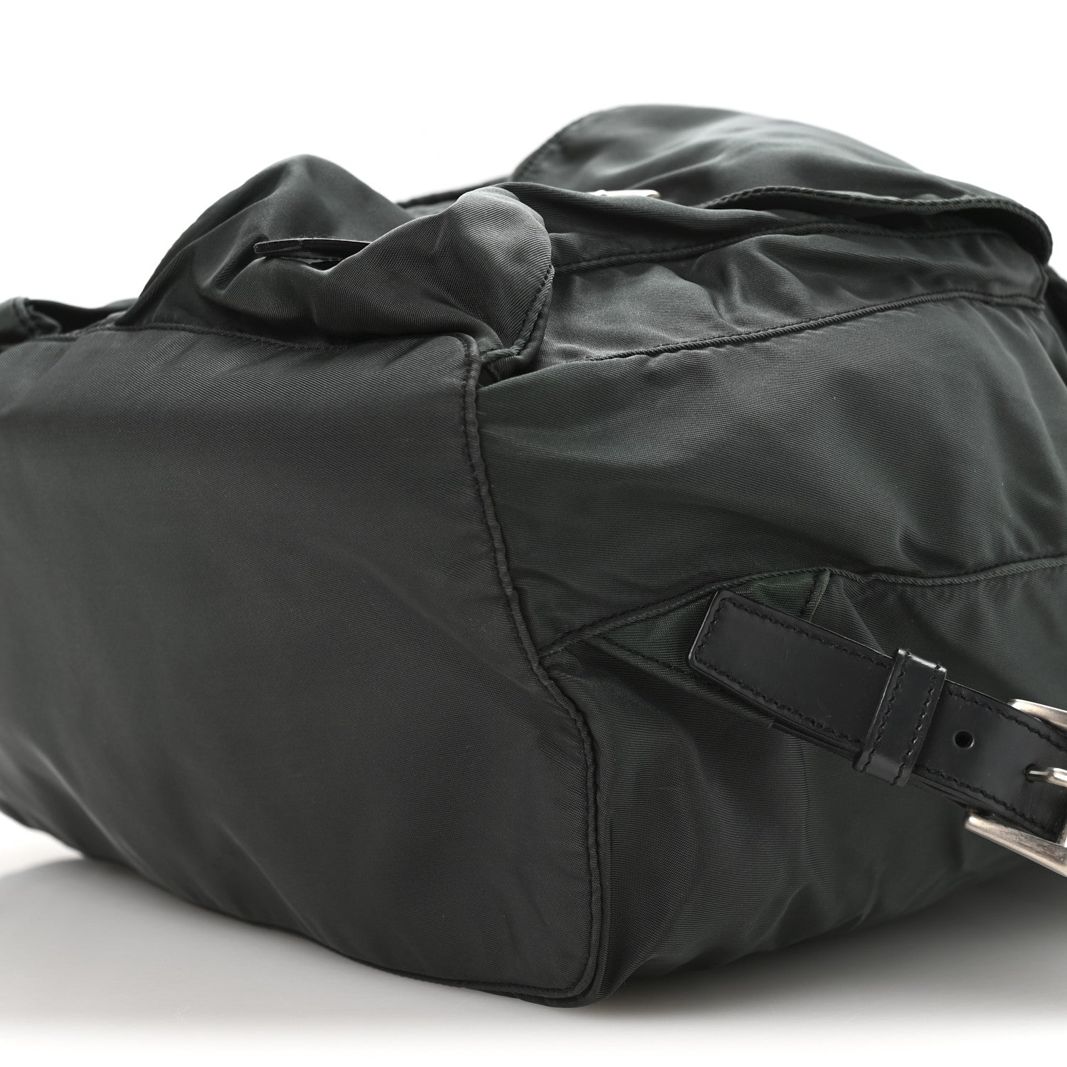 Prada Nylon Vela Medium Backpack Green 10 of 10