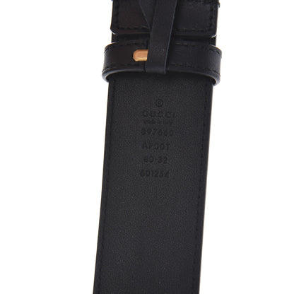 Gucci Calfskin Double G 40mm Belt 80 32 Black 5 of 5