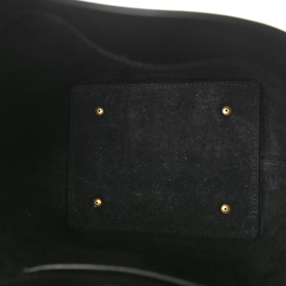 Saint Laurent Shiny Calfskin Le 37 Bucket Bag Black 5 of 10