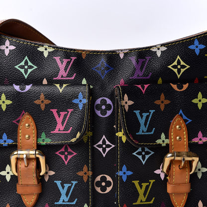 Louis Vuitton Monogram Multicolor Lodge GM Black 9 of 9
