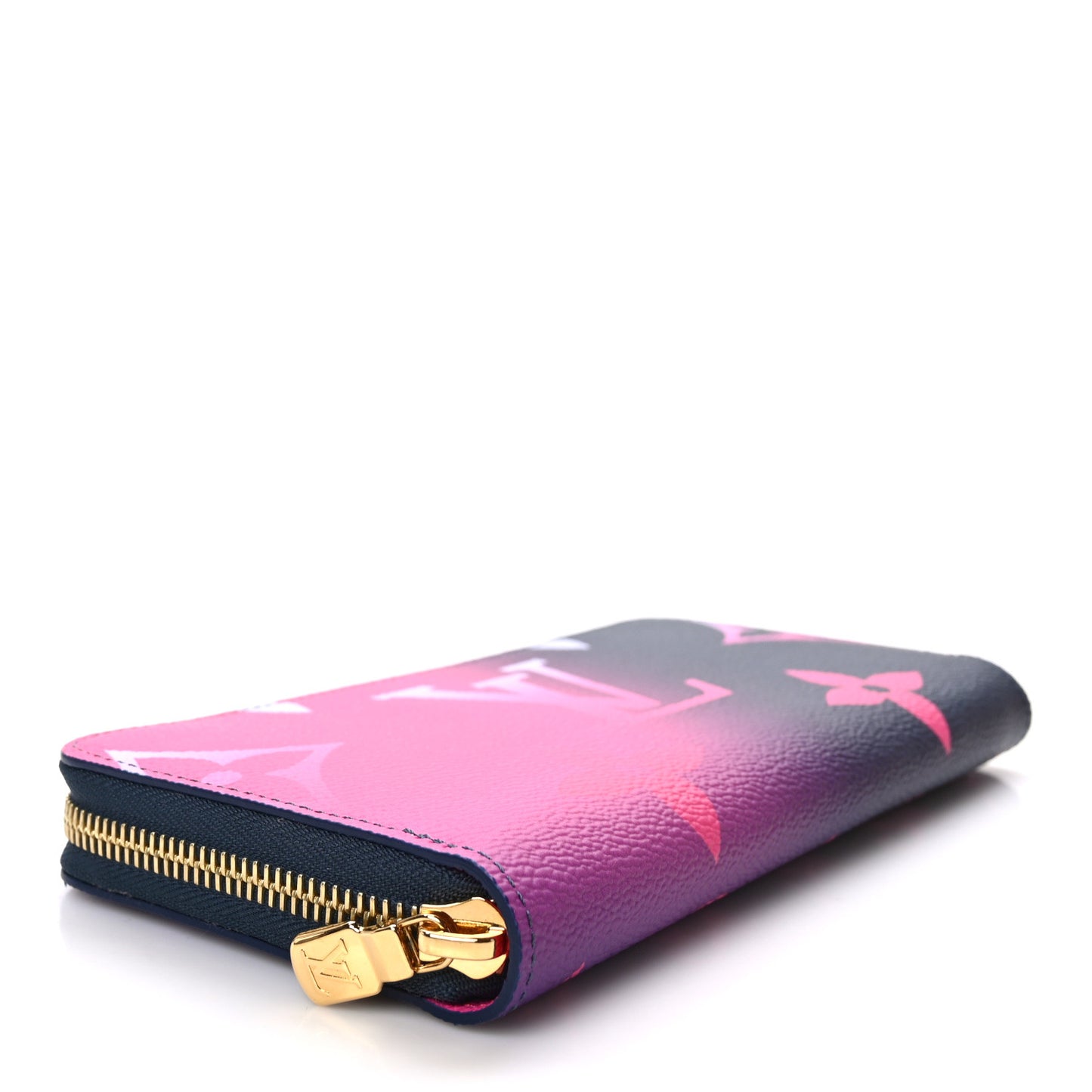 Monogram Giant Spring In The City Zippy Wallet Midnight Fuchsia