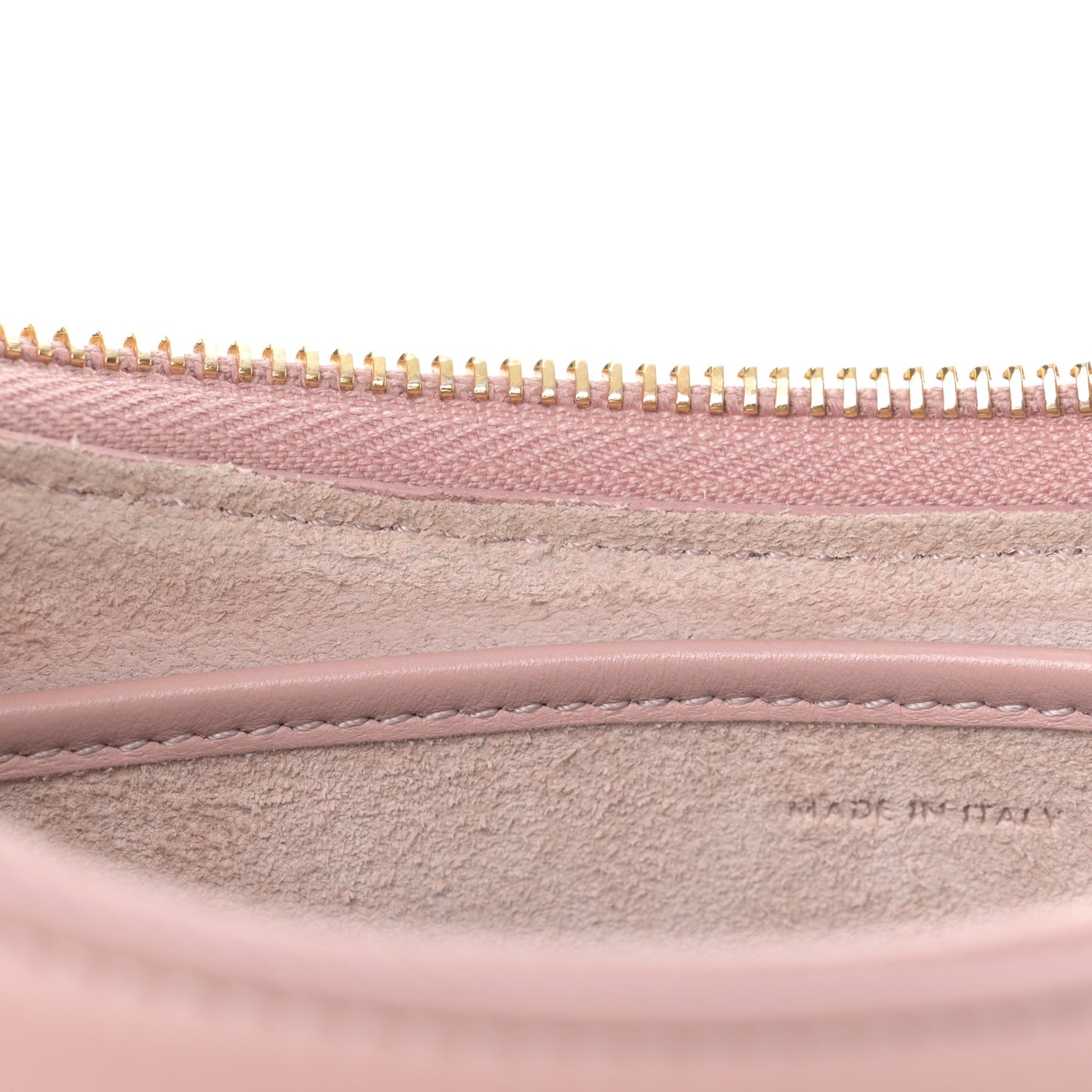 Smooth Calfskin Ava Shoulder Bag Rose Vintage