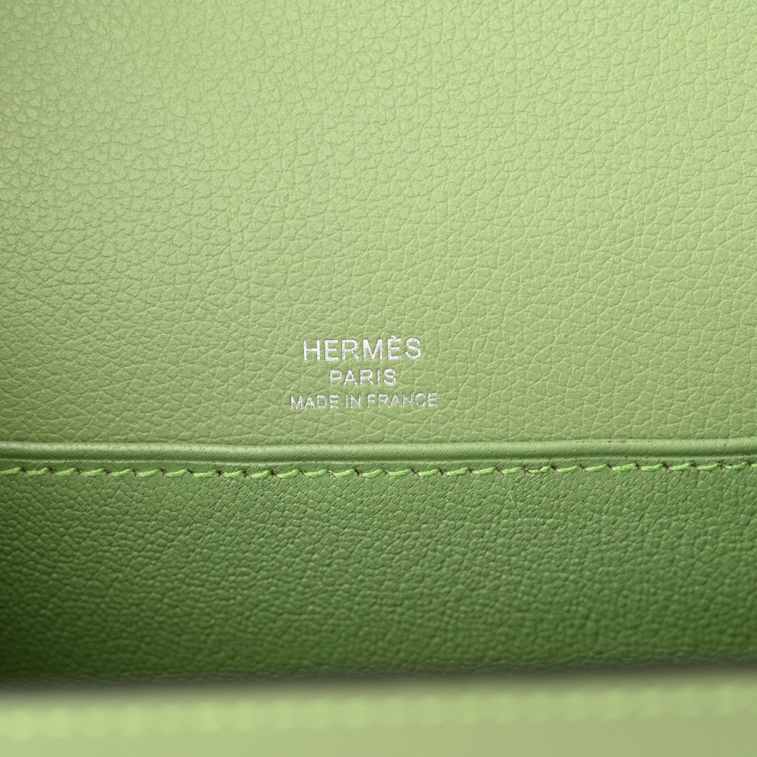 Hermes Evercolor Mini Sac Roulis Vert Criquet 6 of 11