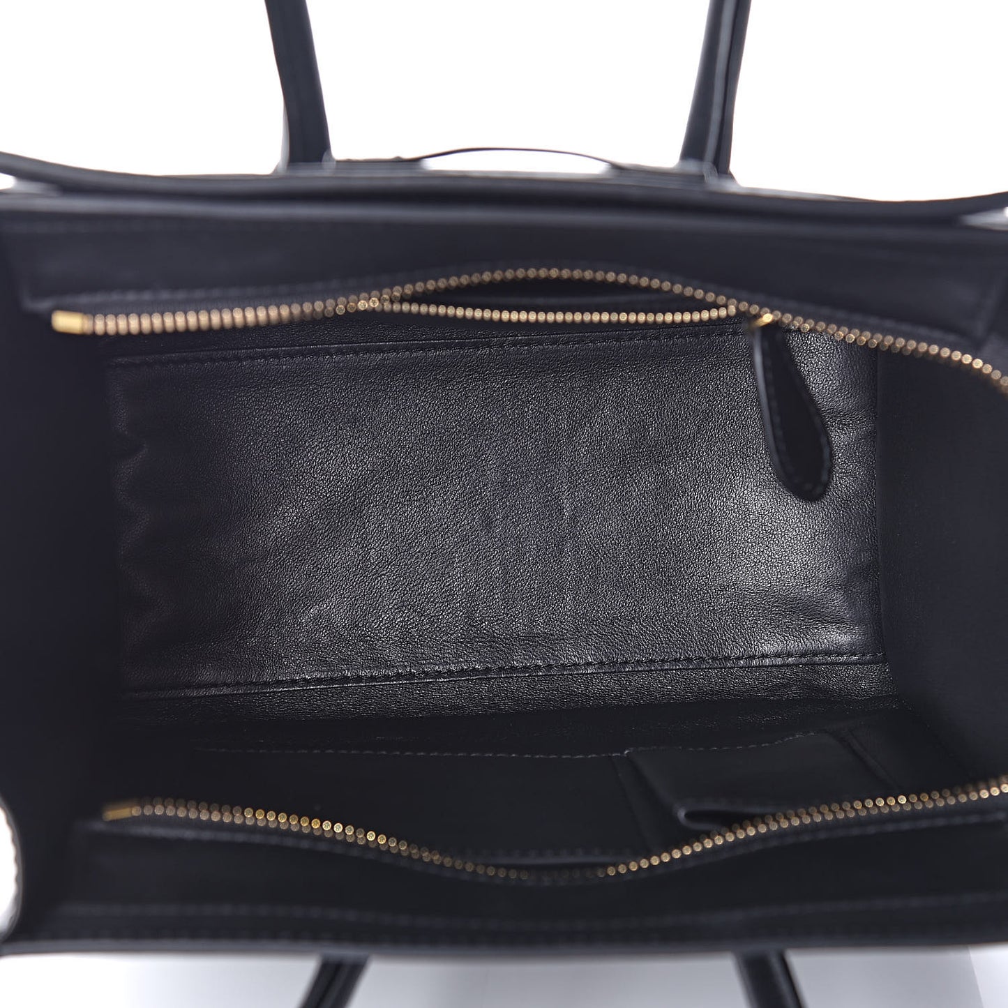 Smooth Calfskin Micro Luggage Black