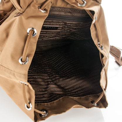 Prada Vela Nylon Saffiano Backpack Tobacco 5 of 7